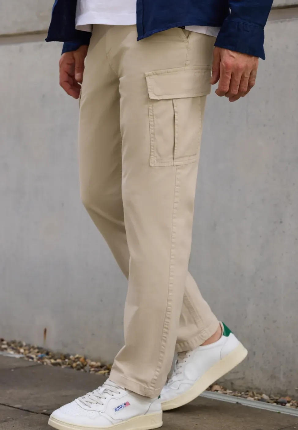 Cargo broek met rechte pijpen