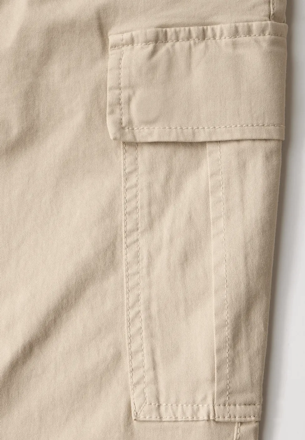 Cargo broek met rechte pijpen