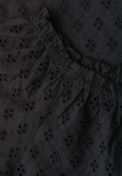 Carmen Bluse mit Shiffley-Muster