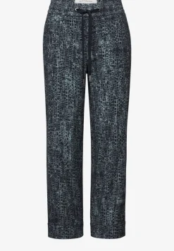 Casual broek met omslag