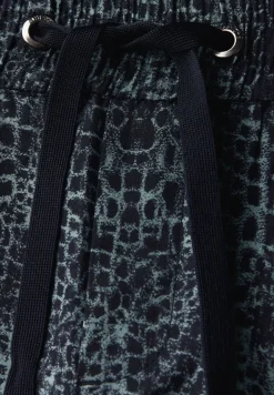 Casual broek met omslag