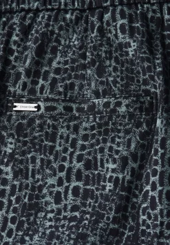 Casual broek met omslag
