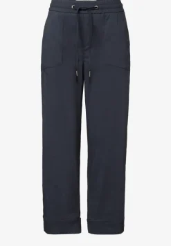 Casual broek met omslag