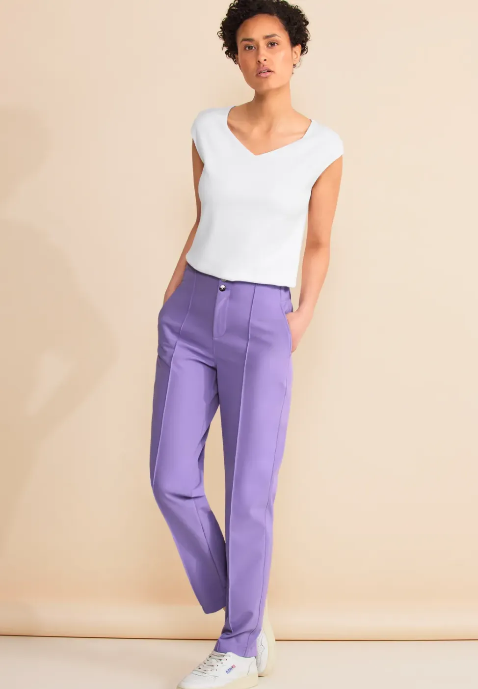 Casual fit broek