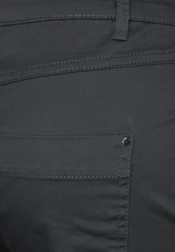 Casual fit broek van keperstof