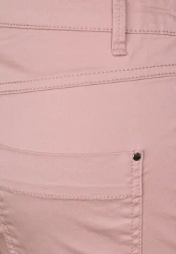 Casual fit broek van keperstof