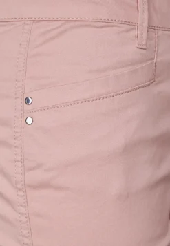 Casual fit broek van keperstof