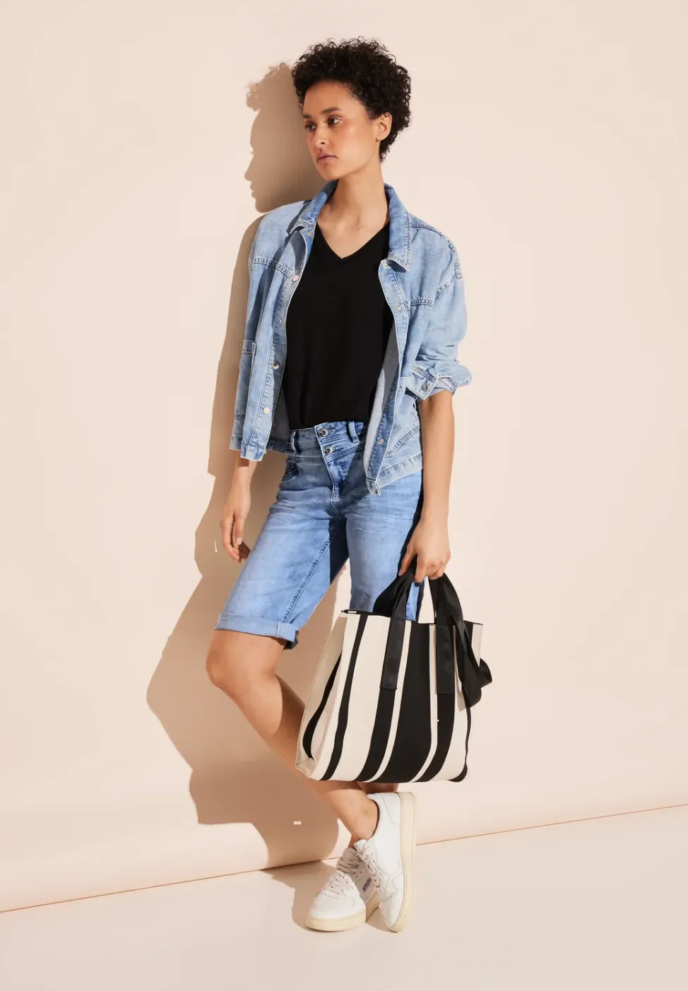 Casual fit jeansshort