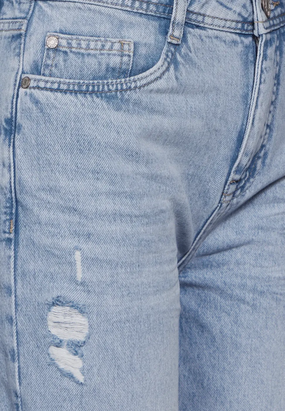 Casual fit used jeans