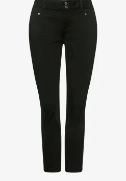 Casual-fit broek in effen kleur