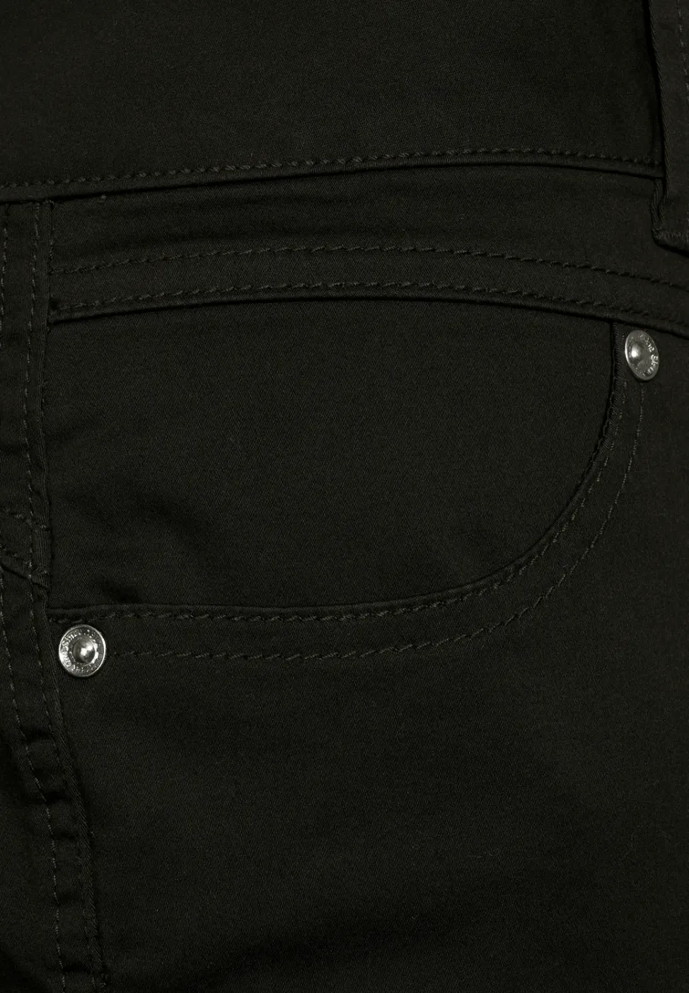Casual-fit broek in effen kleur