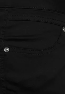 Casual-fit broek in effen kleur