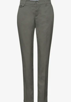 Casual fit chino's in een zachte stof