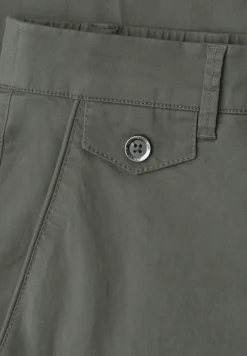 Casual fit chino's in een zachte stof