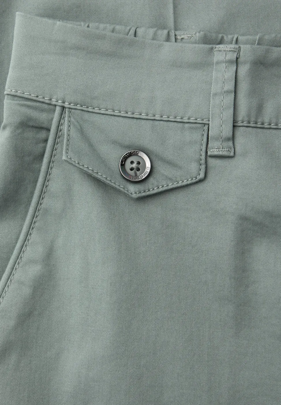 Casual fit chino's in een zachte stof