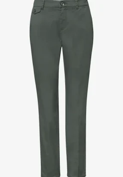 Casual fit chino's in een zachte stof