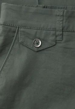 Casual fit chino's in een zachte stof