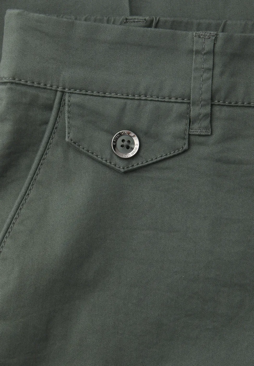 Casual fit chino's in een zachte stof