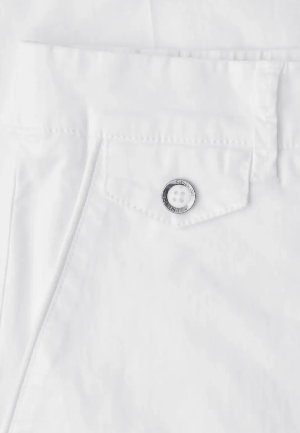 Casual fit chino's in een zachte stof