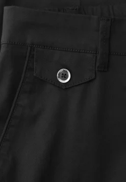 Casual fit chino's in een zachte stof