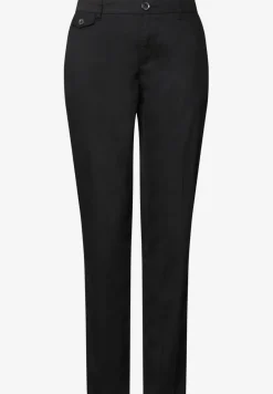 Casual fit chino's in een zachte stof