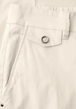 Casual fit chino's in een zachte stof