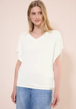 Casual shirt met V-hals