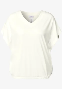 Casual shirt met V-hals