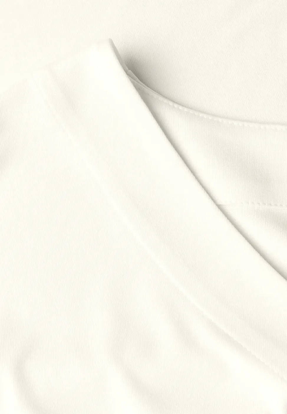 Casual shirt met V-hals