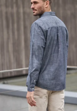 Chambray overhemd