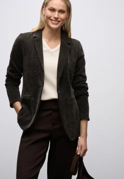 Chenille corduroy blazer