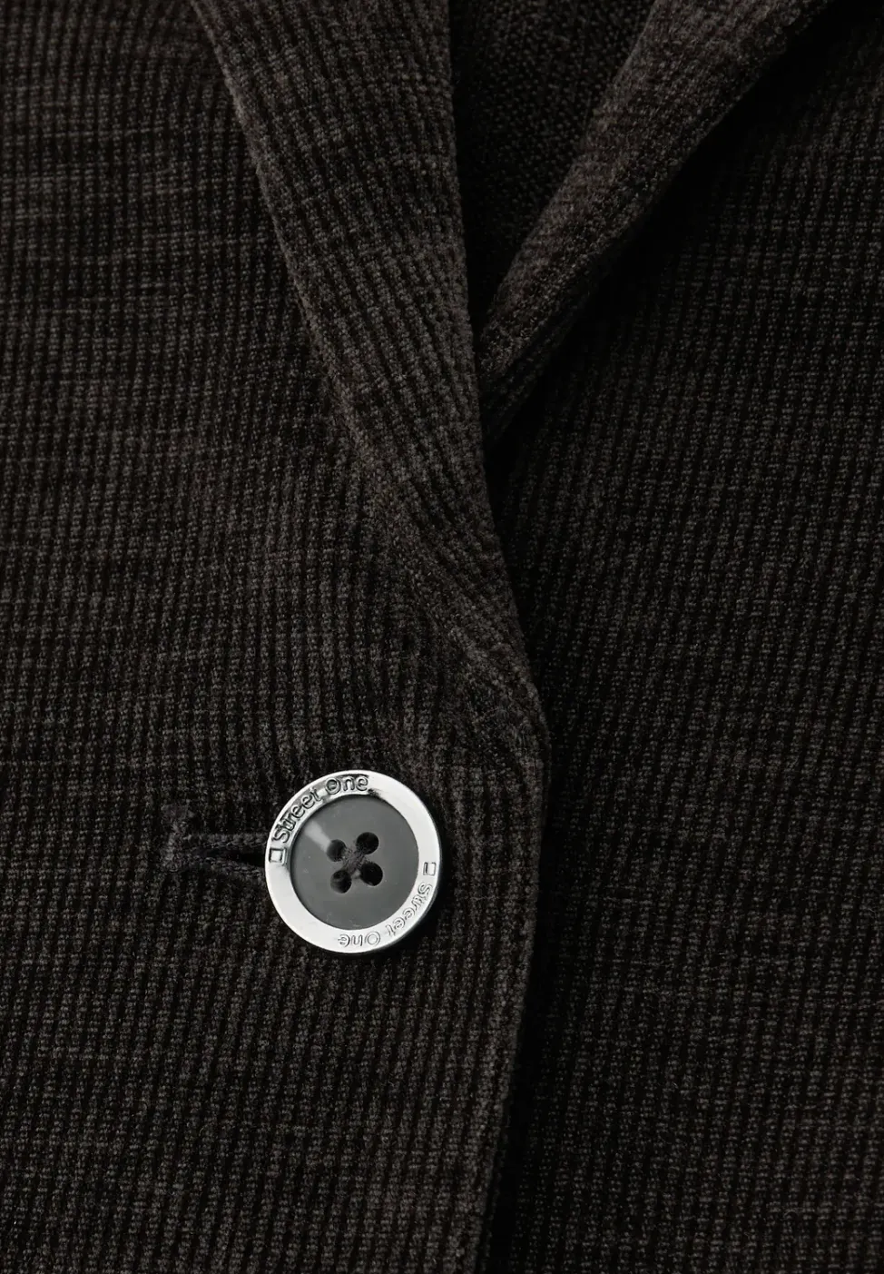Chenille corduroy blazer