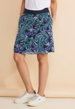 Chiffon rok met print