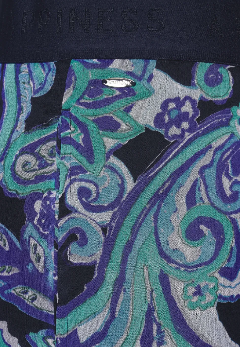 Chiffon rok met print