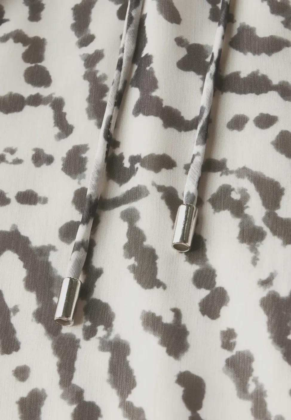 Chiffon tuniek met rimpels
