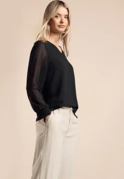 Chiffon overhemd