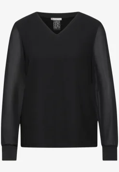 Chiffon overhemd