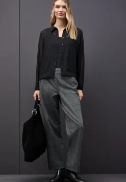 Chiffon overhemd blouse