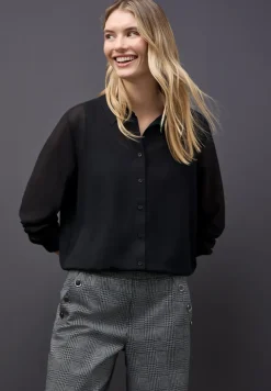 Chiffon overhemd blouse