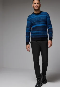 Chino in wollen look