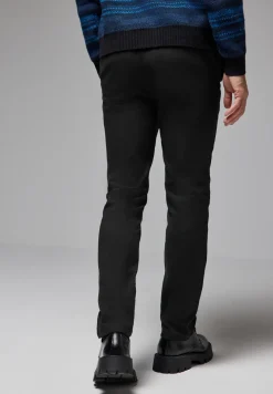 Chino in wollen look