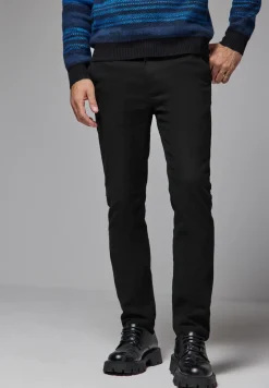 Chino in wollen look