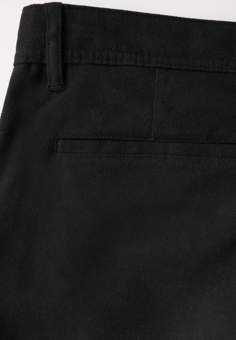 Chino in wollen look