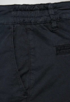 Chino met elastische tailleband