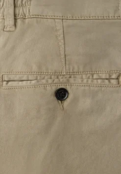 Chino met elastische tailleband