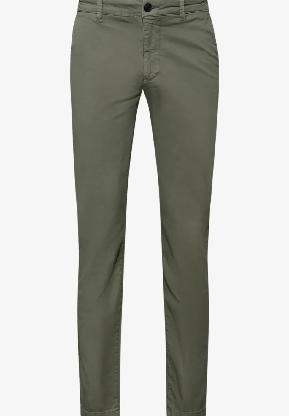 Chino met elastische tailleband