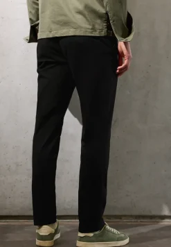 Chino met elastische tailleband