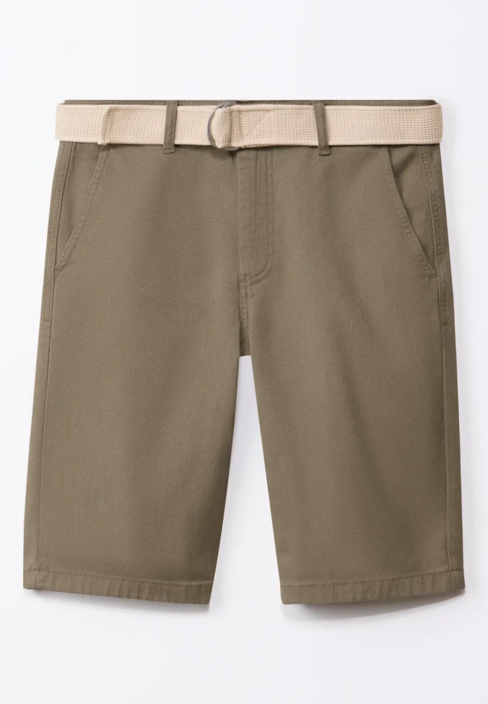 Chinoshorts met structuur
