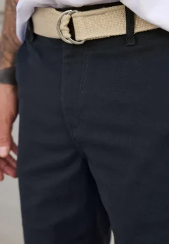 Chinoshorts met structuur