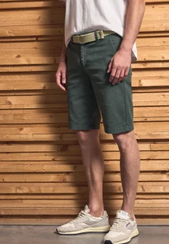 Chinoshorts met structuur